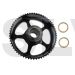  H0295-S Aluminium Pulley 60 t With Bearings